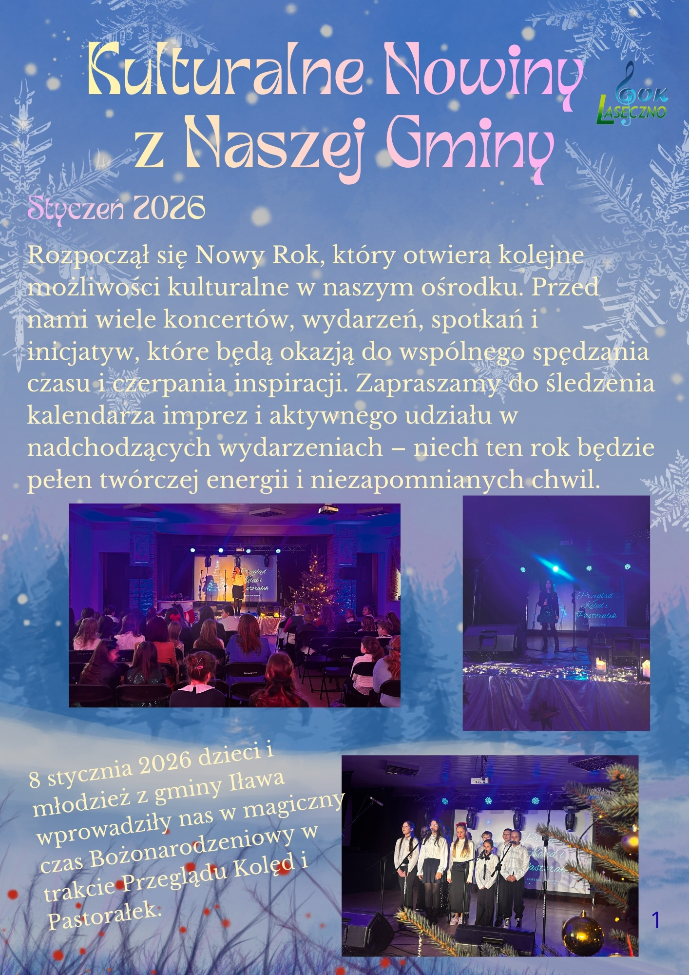 Kulturalne Nowiny z Naszej Gminy