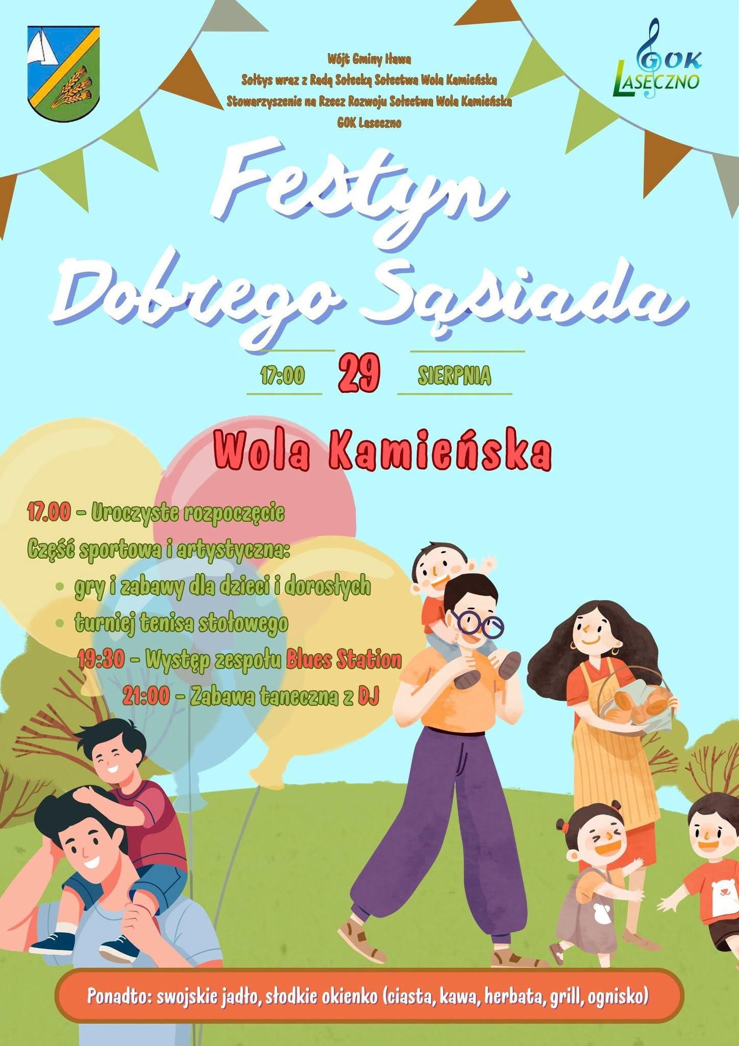 Festyn Dobrego Sąsiada – 29.08.2026 Wola Kamieńska