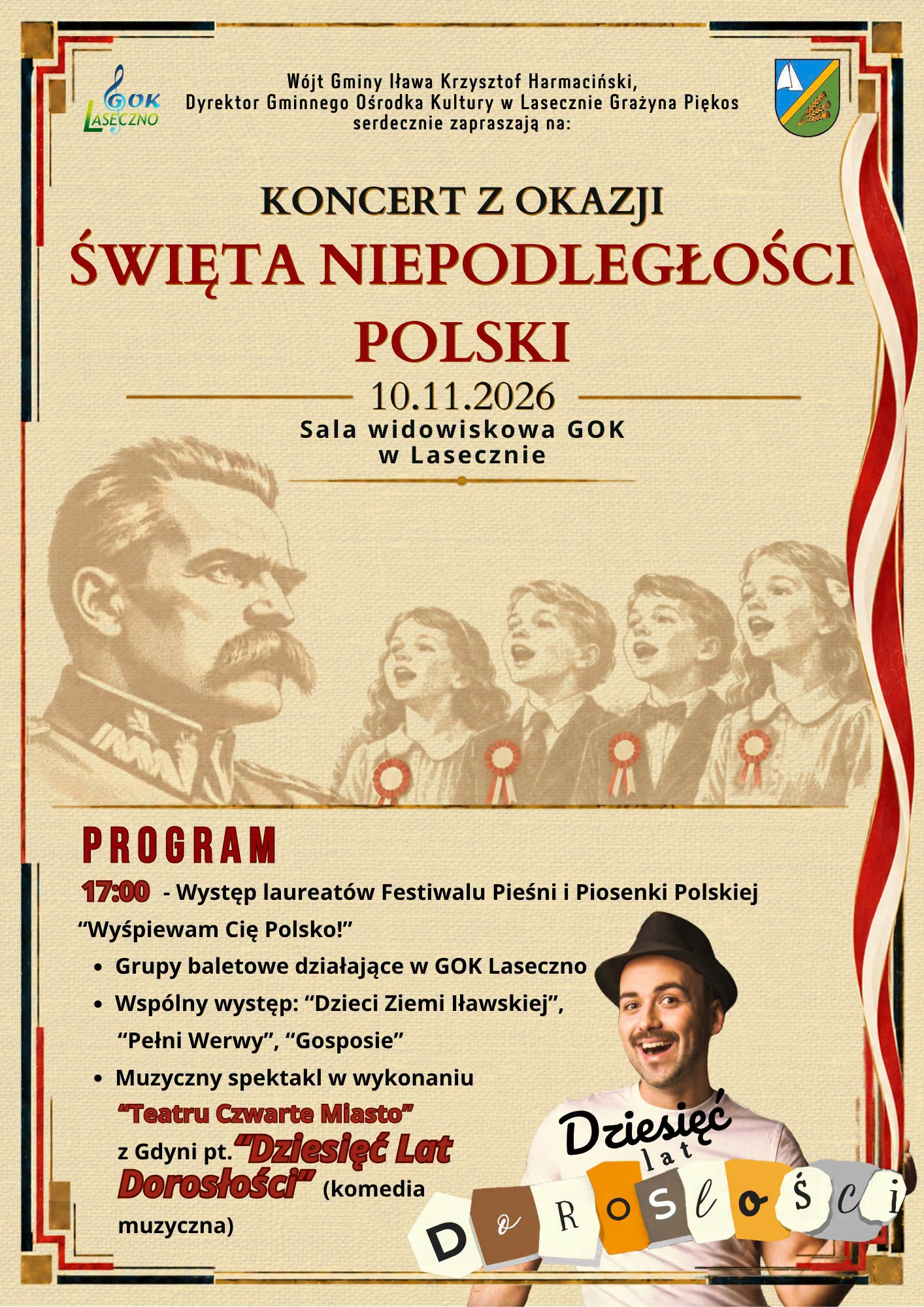Koncert z Okazji Święta Niepodległości Polski