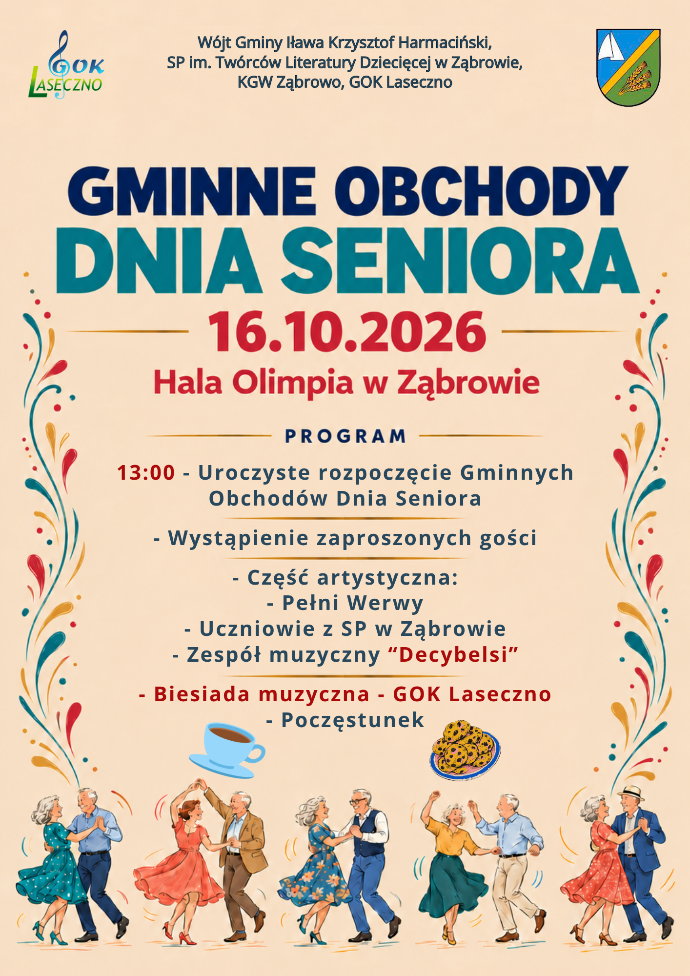 Gminne Obchody Dnia Seniora w Ząbrowie 16.10.2026